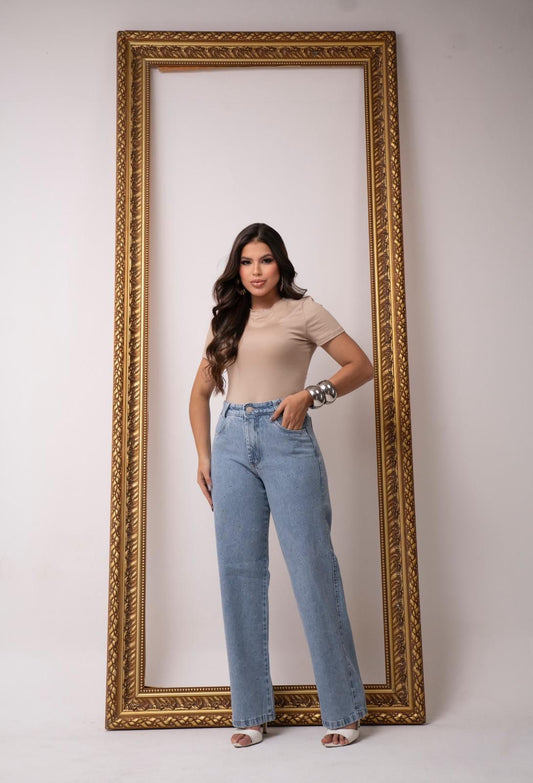 Calça Wide Leg Star