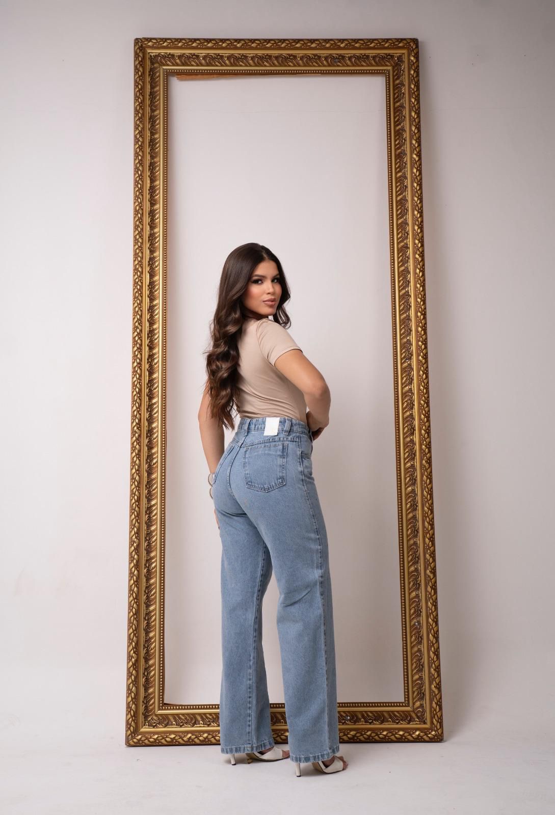 Calça Wide Leg Star