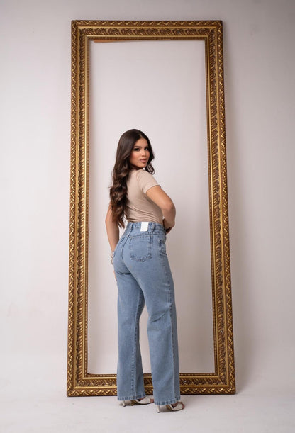 Calça Wide Leg Star