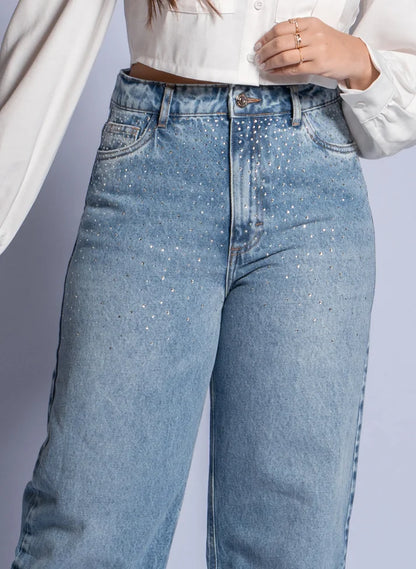 Calça Wide Leg Star