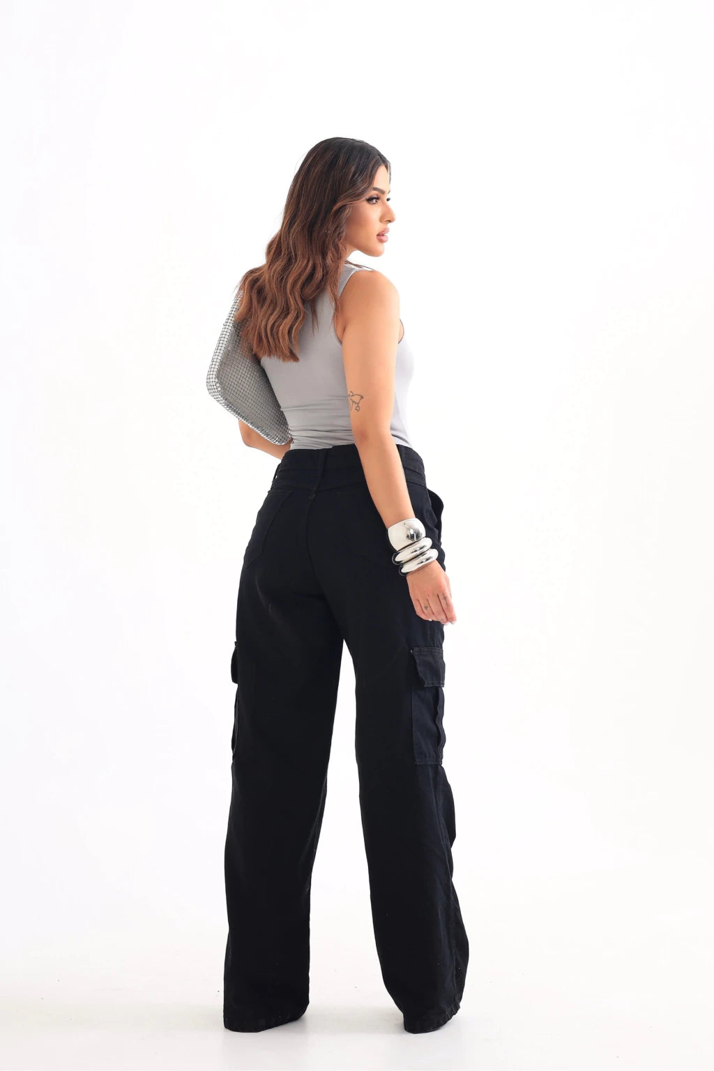 Calça Cargo Black