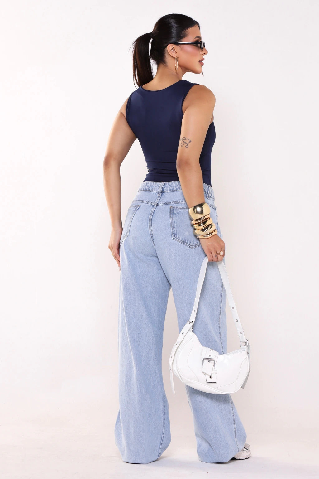 Blusa Decote Reto