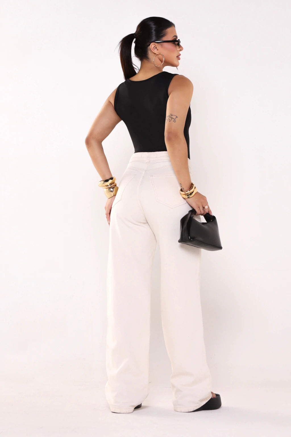 Blusa Decote Reto