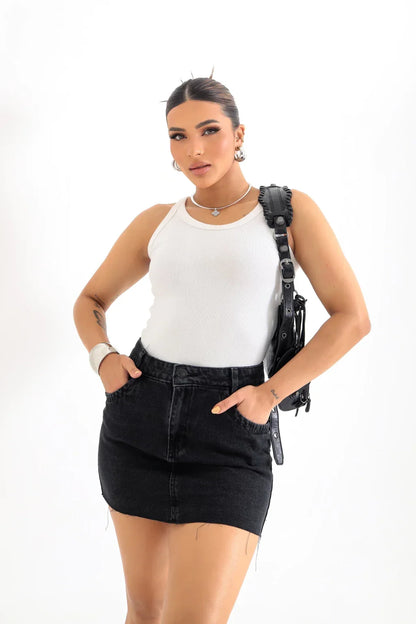 Saia Jeans