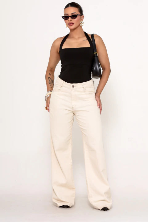 Top Halter Frente Única