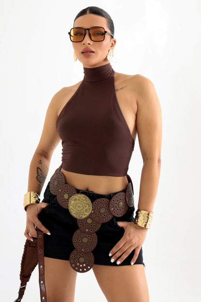 Blusa Costas Nua