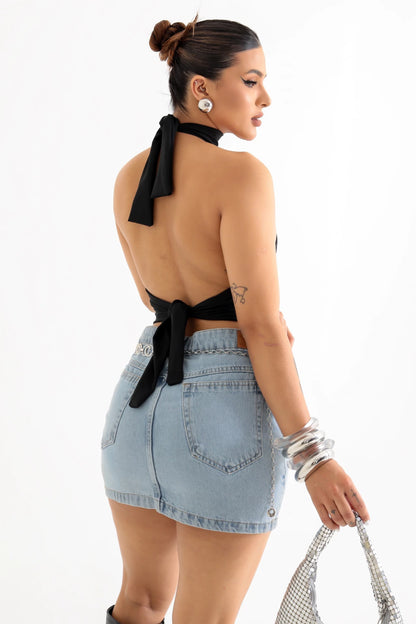 Blusa Costas Nua