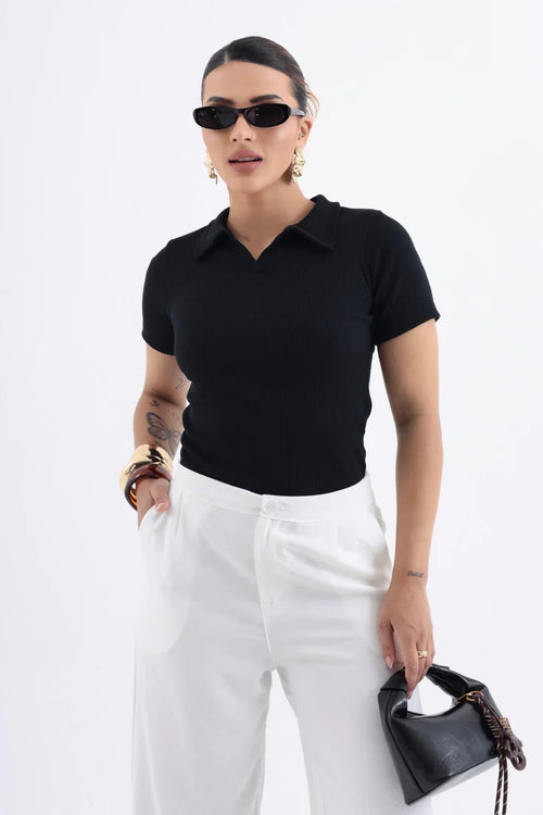 Polo Premium Feminina – Elegância sem esforço