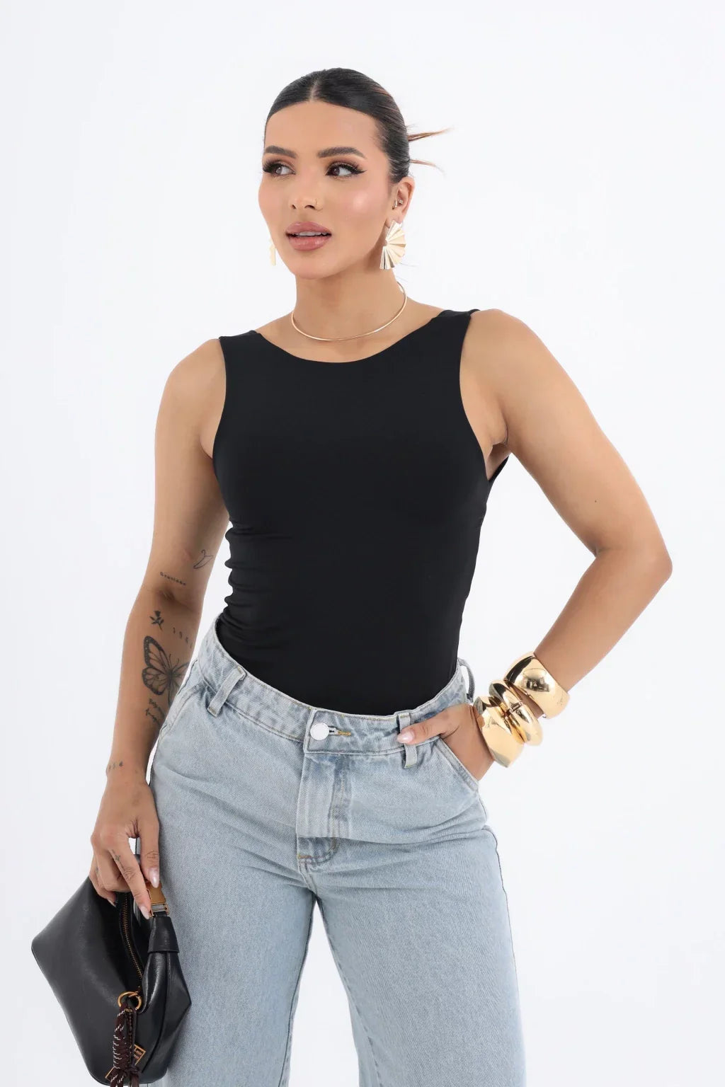 Blusa Decote Costas