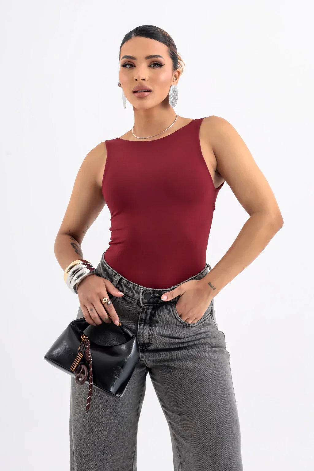 Blusa Decote Costas