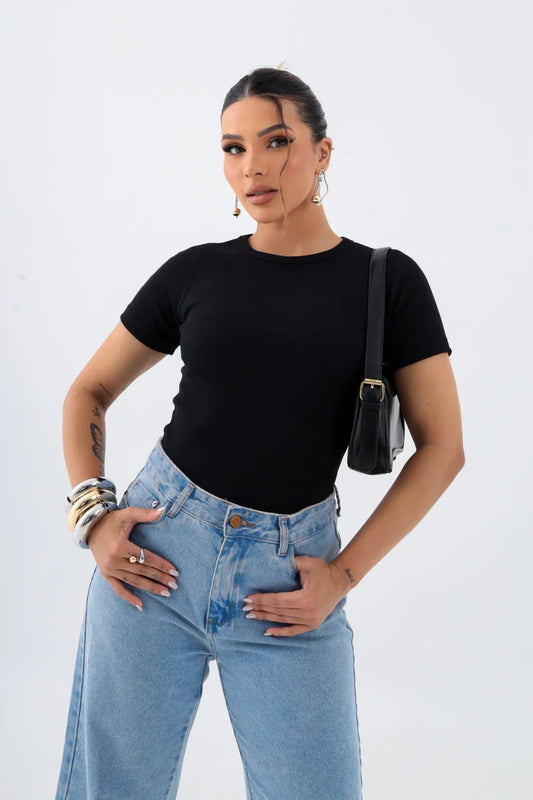 Blusa Canelada
