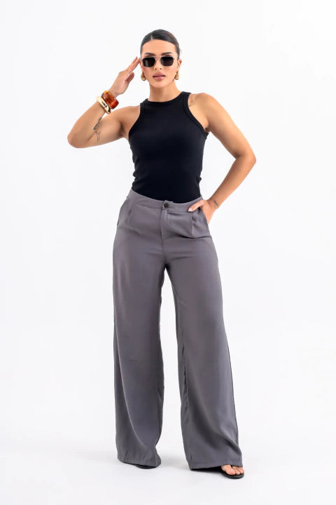 Calça Alfaiataria Pantalona